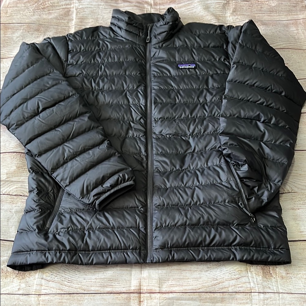 Patagonia Quilted Black Jacket